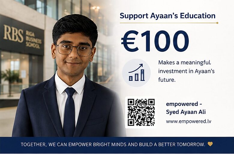 Donation to Ayaan