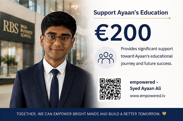 Donation to Ayaan