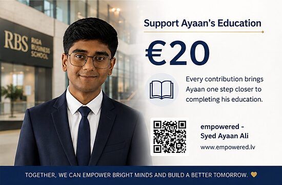 Donation to Ayaan