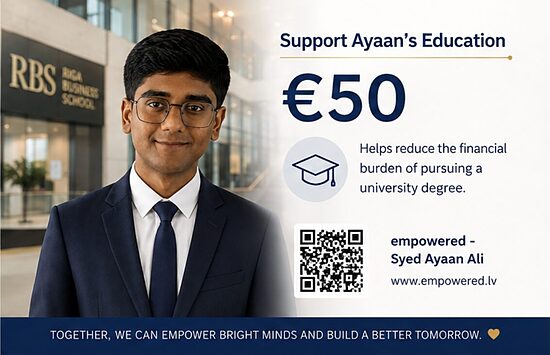 Donation to Ayaan